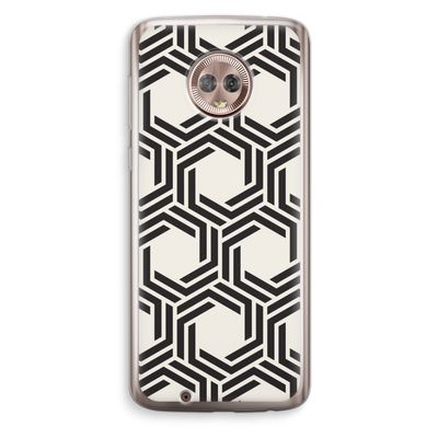 Geometrisch patroon: Motorola Moto G6 Transparant Hoesje