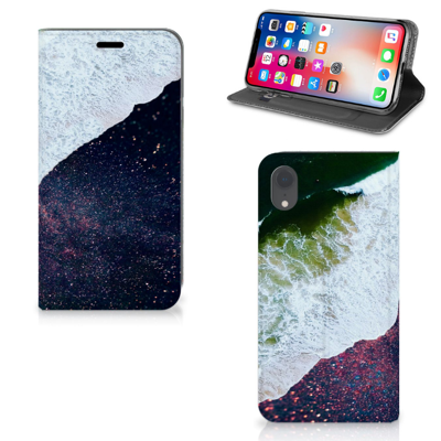 Apple iPhone Xr Stand Case Sea in Space