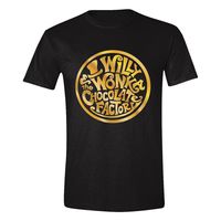 Willy Wonka & the Chocolate Factory T-Shirt Factory Logo Size XL