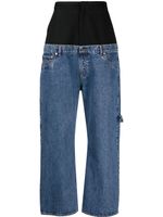 ROMEO HUNTE Hybrid Sag wide-leg jeans - Noir - thumbnail