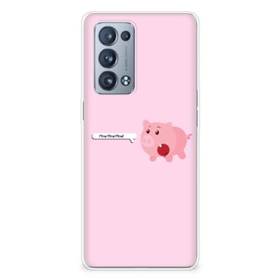 OPPO Reno 6 Pro Plus 5G Telefoonhoesje met Naam Pig Mud OPPO Reno 6 Pro Plus 5G Telefoonhoesje met Naam Pig Mud