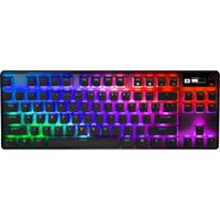 SteelSeries Apex Pro TKL Wireless gaming toetsenbord RGB led, Double shot PBT-keycaps, Bluetooth 5.0, 2,4 Ghz