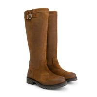 Travelin&apos; Women - zipper boot - Cognac - Maat 40