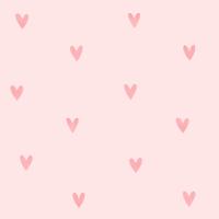 Dutch Wallcoverings Joy - Harten - Roze