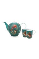 Pip Studio Winter Wonderland Thee Set/3 Groen