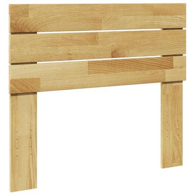 Hoofdbord 80 cm massief hout eiken