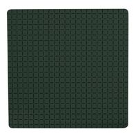 MSV Douche/bad anti-slip mat badkamer - rubber - groen - 54 x 54 cm   -