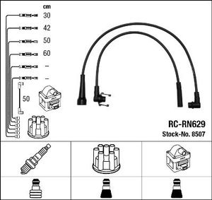 Bougiekabelset RCRN629