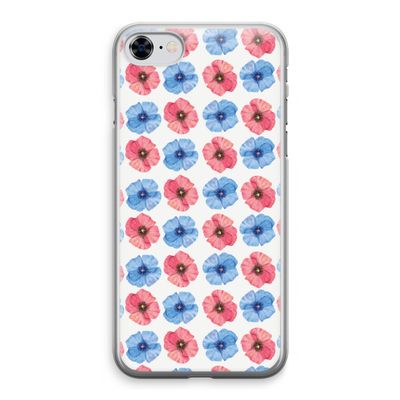 Klaproosjes: iPhone 8 Transparant Hoesje
