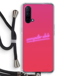 Vice Glow: OnePlus Nord CE 5G Transparant Hoesje met koord