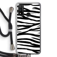 Zebra pattern: Huawei P Smart (2020) Transparant Hoesje met koord