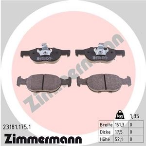 Remblokkenset 231811751