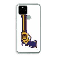 Pew Pew Pew: Google Pixel 5 Transparant Hoesje