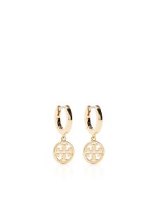 Tory Burch boucles d'oreilles pendantes à logo Double-T