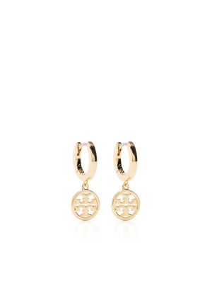 Tory Burch boucles d'oreilles pendantes à logo Double-T