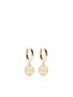 Tory Burch boucles d'oreilles pendantes à logo Double-T