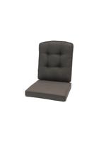 Kussen Casablanca bank bruin grijs