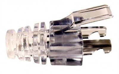Tule transparant CAT6 EZ-RJ45 50 stuks