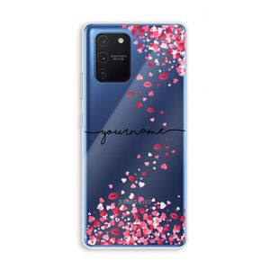 Hartjes en kusjes: Samsung Galaxy Note 10 Lite Transparant Hoesje