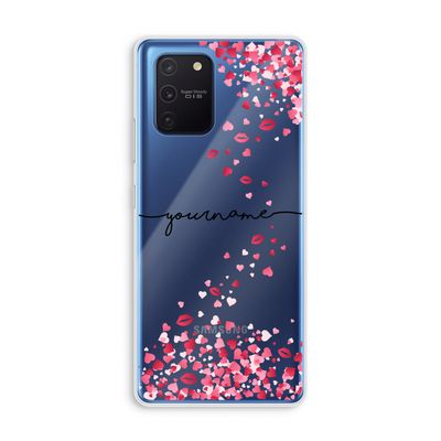 Hartjes en kusjes: Samsung Galaxy Note 10 Lite Transparant Hoesje