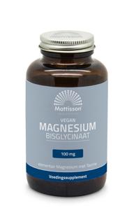 Mattisson Magnesium bisglycinaat 100mg taurine