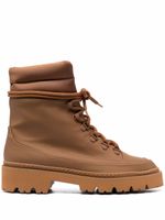 GIABORGHINI bottines à lacets - Marron