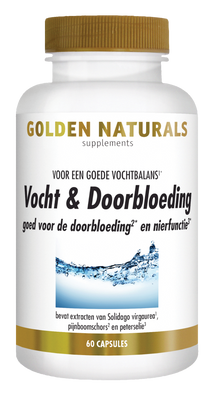 Golden Naturals Vocht & Doorbloeding