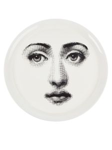 Fornasetti "Viso" Plateau - Blanc