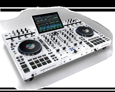 Denon DJ Denon Prime 4+ all-in-one DJcontroller limited WHITE edition