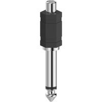 Hama Audio-adapter, cinch-koppeling - 6,3-mm-jack mono Mini jack kabel - thumbnail