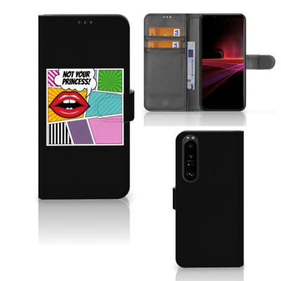 Sony Xperia 1 III | Wallet Case | met Pasjes | Popart Princess Sony Xperia 1 III | Wallet Case | met Pasjes | Popart Princess