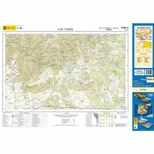 Topografische kaart 1030-II Los Yesos | CNIG - Instituto Geográfico Nacional1