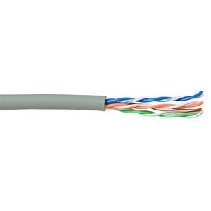 ACT EP600H CAT5E U/UTP Patchkabel Soepel Grijs - 100 meter