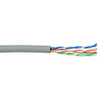 ACT EP600H CAT5E U/UTP Patchkabel Soepel Grijs - 100 meter