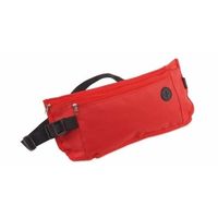 Heuptasje/fanny pack rood 35 x 10 cm festival musthave