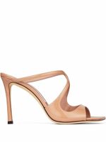 Jimmy Choo mules Anise 95 mm à découpes - Rose