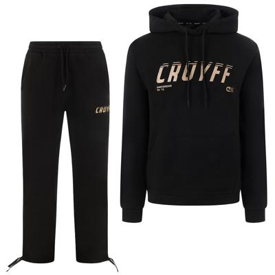 Cruyff League Joggingpak Hooded Zwart