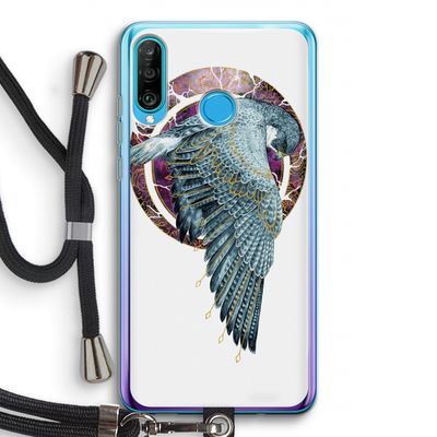 Golden Falcon: Huawei P30 Lite Transparant Hoesje met koord