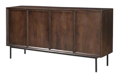 Livingfurn Dressoir 'Ravenstein' Mangohout, 180cm, kleur Bruin