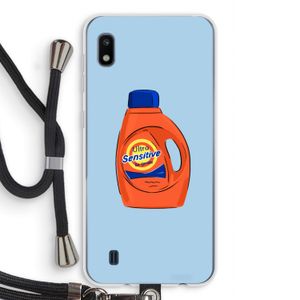 Ultra Sensitive: Samsung Galaxy A10 Transparant Hoesje met koord