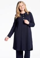 Yoek Jurk met stenen | Blauw | Maat 58/60