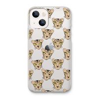 Tijger: iPhone 13 mini Transparant Hoesje