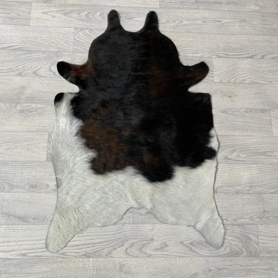 Kleine koeienhuid bruin wit zwart (Normandiër) 90x60cm