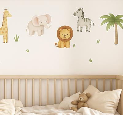 Boho jungle set muursticker kinderkamer