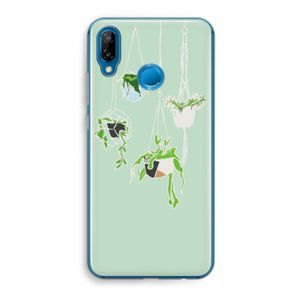 Hang In There: Huawei P20 Lite Transparant Hoesje