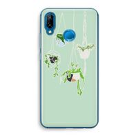 Hang In There: Huawei P20 Lite Transparant Hoesje