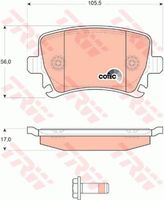 Trw Remblokset GDB1622 - thumbnail