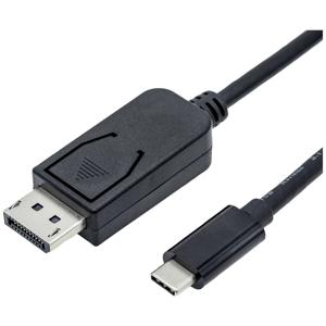 ROLINE 11.04.5837 video kabel adapter 3 m DisplayPort USB Type-C Zwart