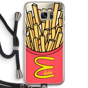 McElodie: Samsung Galaxy S7 Edge Transparant Hoesje met koord