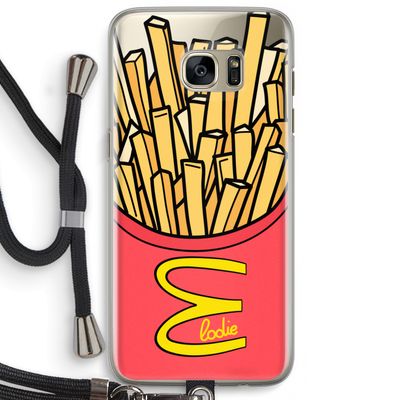 McElodie: Samsung Galaxy S7 Edge Transparant Hoesje met koord
